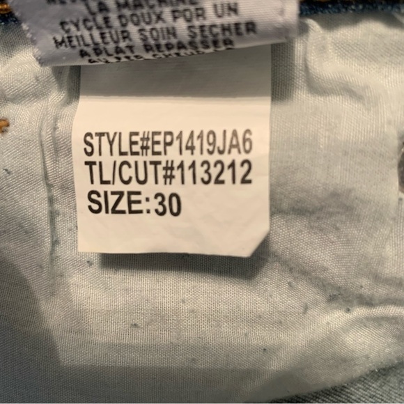 STS Blue Star Stud Taylor Tomboy Jeans Distressed Raw Hem - Boyfriend Fit - Picture 12 of 14